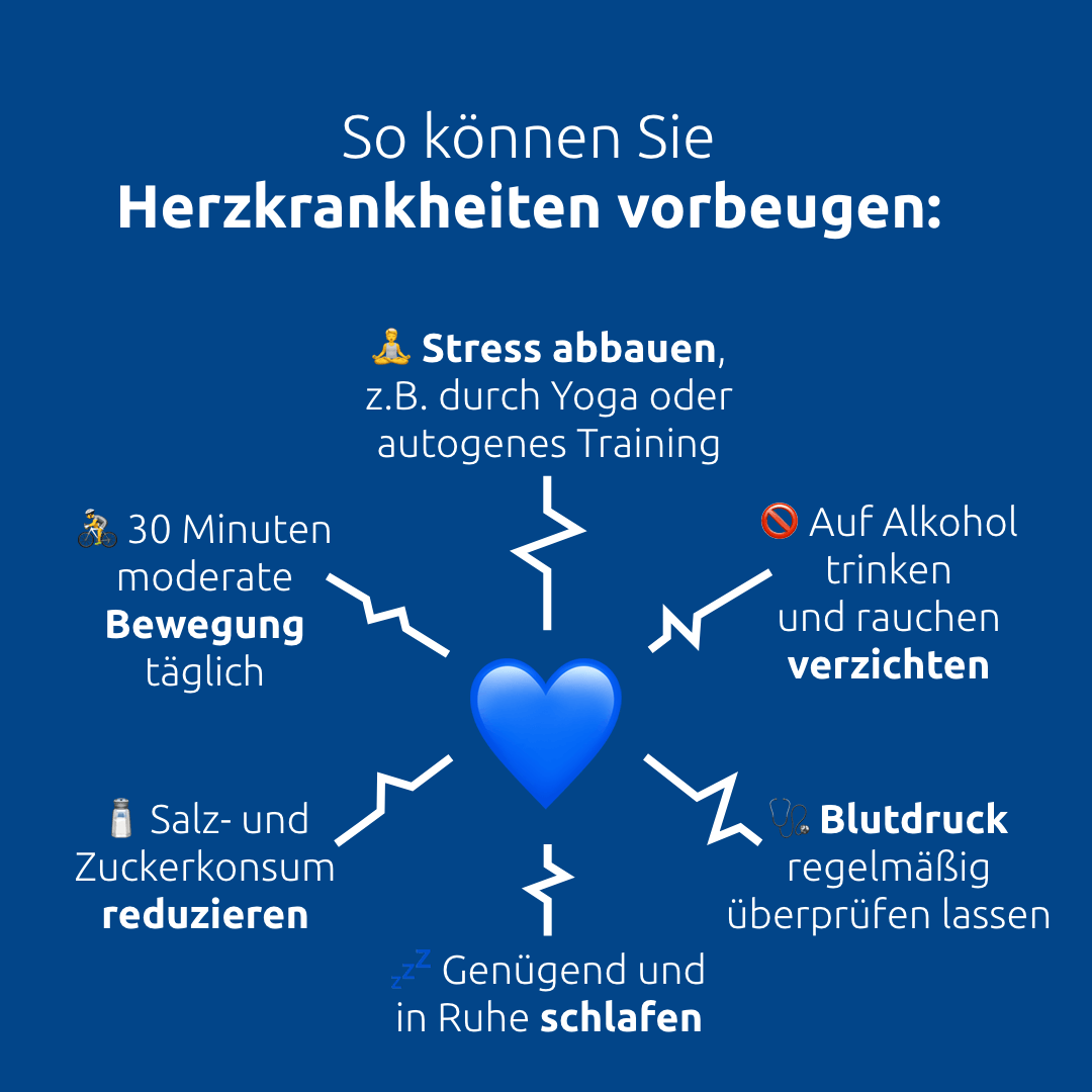 So kannst du Herzkrankheiten vorbeugen.