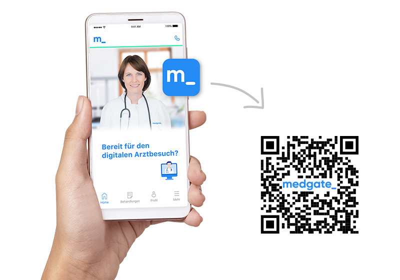 Medgate-App herunterladen