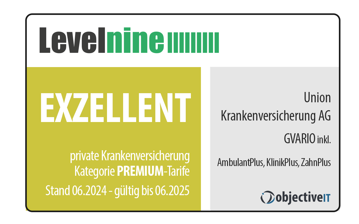 Siegel LevelNine GesundheitVARIO 