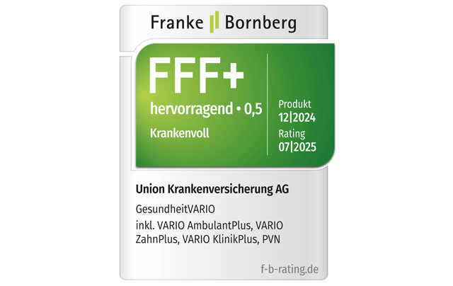 Siegel Franke & Bornberg GesundheitVARIO 