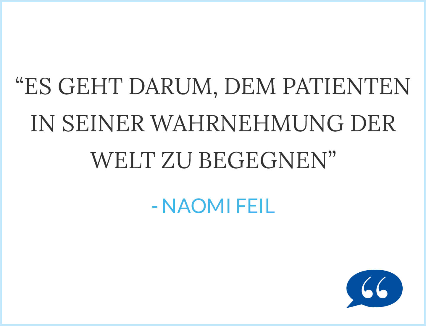 Zitat Naomi Feil