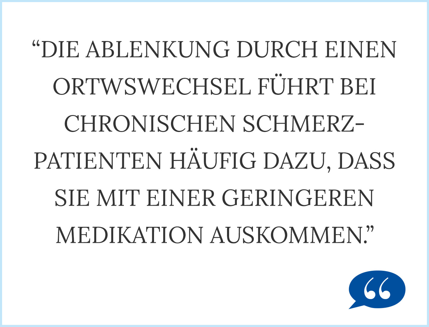 Reisen für Plegebedürftige positiv für chronisch Schmerzkranke