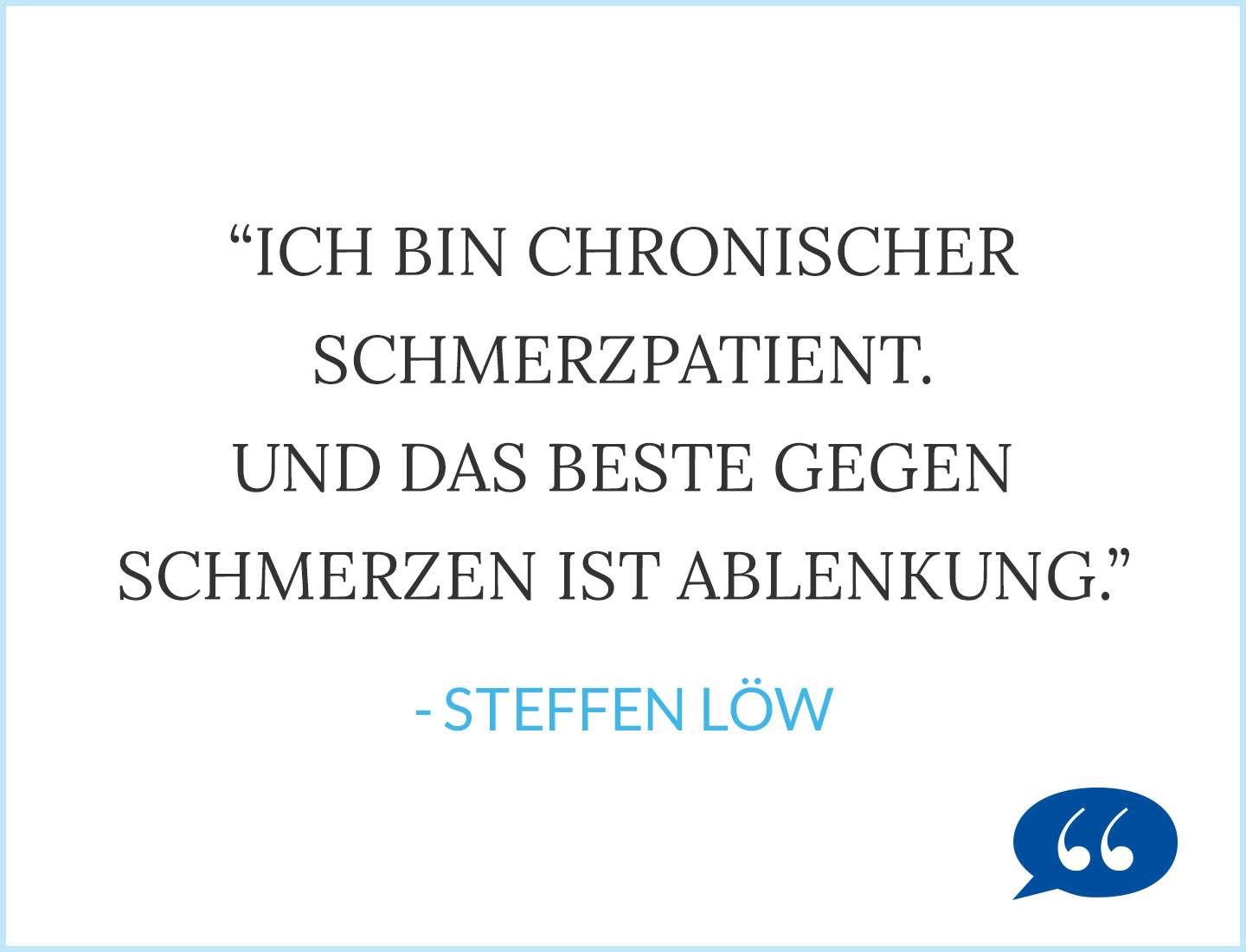 Zitat Steffen Löw Reisen als chronischer Schmerzpatient